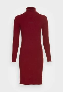 Calvin Klein Jeans MICRO BRANDING SWEATER DRESS - Robe Pull - Virginia Red -Calvin Klein Elegant Magasin 58387d99482d4a06b9fb9e0fef49aa2d