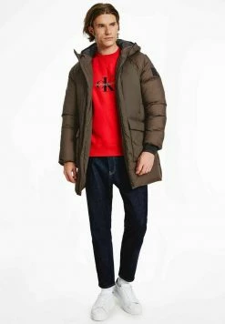 Calvin Klein Jeans TECHNICAL FASHIO - Veste D'hiver - Black Olive -Calvin Klein Elegant Magasin 58403b64213d4424a60b10ab8d5963c1
