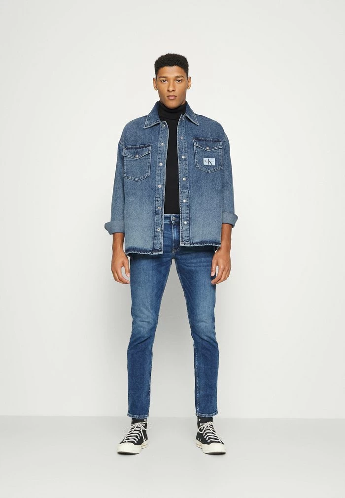 Calvin Klein Jeans OVERSIZED JACKET - Veste En Jean - Denim Medium 2 Calvin Klein Jeans OVERSIZED JACKET - Veste En Jean - Denim Medium – Image 2
