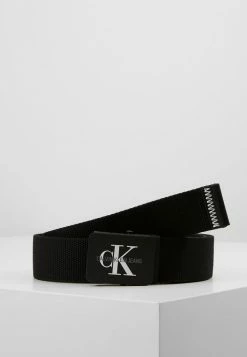 Calvin Klein Jeans MONOGRAM BELT - Ceinture - Black