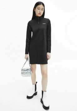 Calvin Klein Jeans Robe Fourreau - Ck Black