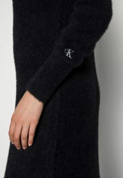 Calvin Klein Jeans FLUFFY DRESS - Robe De Jour - Black 9 Calvin Klein Jeans FLUFFY DRESS - Robe De Jour - Black -Calvin Klein Elegant Magasin 5a7a91d3920a42f786d194fb5b4c0628