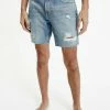Calvin Klein Jeans Short En Jean - Blue Denim