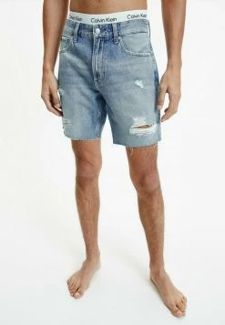 Calvin Klein Jeans Short En Jean - Blue Denim