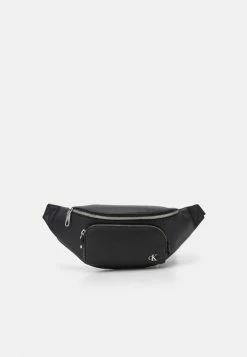 Calvin Klein Jeans WAISTBAG FRONT POCKET UNISEX - Sac Banane - Black