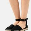 Calvin Klein Jeans ANKLE - Espadrilles - Black