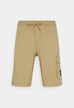 Calvin Klein Jeans MONOGRAM PATCH - Pantalon De Survêtement - Beige