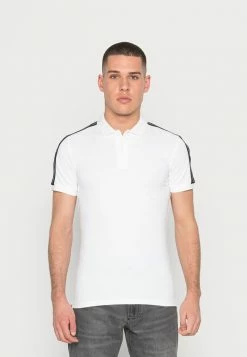 Calvin Klein Jeans CONTRAST TAPE - Polo - Bright White