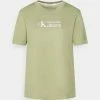 Calvin Klein Jeans URBAN LOGO TEE - T-shirt Imprimé - Faded Olive