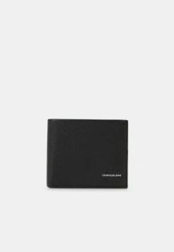 Calvin Klein Jeans MICRO PEBBLE BILLFOLD COIN - Portefeuille - Black