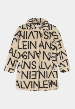 Calvin Klein Jeans LOGO COAT - Veste D'hiver - Whitecap Grey/black