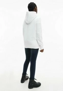 Calvin Klein Jeans MONOGRAM - Sweat à Capuche - White/ Delicate Rose -Calvin Klein Elegant Magasin 625280151458460d973e60062c96b6d5