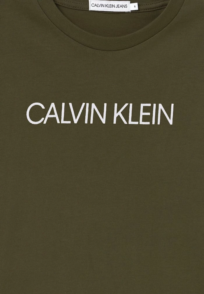 Calvin Klein Jeans INSTITUTIONAL UNISEX - T-shirt à Manches Longues - Green 3 Calvin Klein Jeans INSTITUTIONAL UNISEX - T-shirt à Manches Longues - Green – Image 3