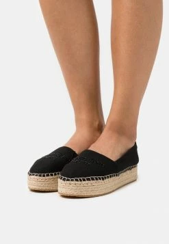 Calvin Klein Jeans FLATFORM - Espadrilles - Black
