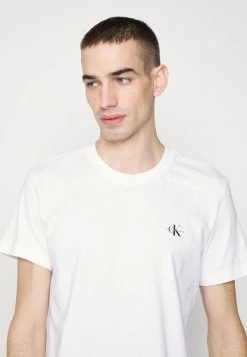 Calvin Klein Jeans MONOGRAM 2 PACK - T-shirt Basique - Black/bright White 17 Calvin Klein Jeans MONOGRAM 2 PACK - T-shirt Basique - Black/bright White -Calvin Klein Elegant Magasin 635d3f524d76484dbda6d6e33457ab57