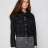 Calvin Klein Jeans CROPPED JACKET - Veste En Jean - Denim Black