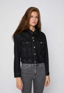 Calvin Klein Jeans CROPPED JACKET - Veste En Jean - Denim Black