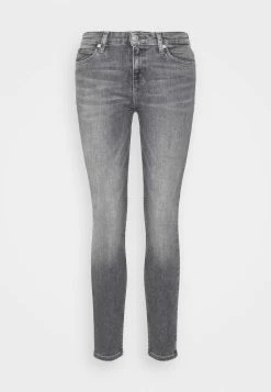 Calvin Klein Jeans MID RISE SKINNY ANKLE - Jeans Skinny - Denim Grey