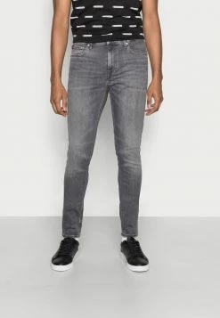 Calvin Klein Jeans SUPER SKINNY - Jeans Skinny - Denim Grey