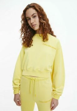 Calvin Klein Jeans Sweatshirt - Super Lemon