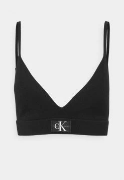 Calvin Klein Jeans BADGE RALETTE - Débardeur - Black -Calvin Klein Elegant Magasin 64a97a2bb17c435f86021787ade8d18d