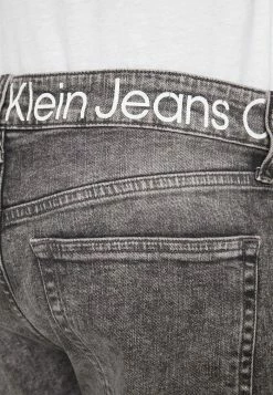 Calvin Klein Jeans SLIM - Jean Slim - Denim Grey -Calvin Klein Elegant Magasin 66e636f9832e4a95ad0e8c1af2fafbf2