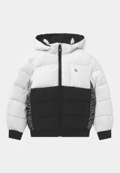Calvin Klein Jeans BLOCK PUFFER - Veste D'hiver - Bright White