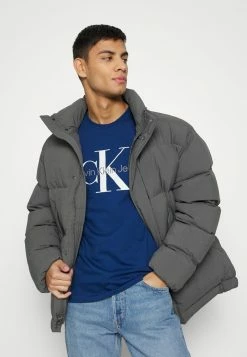 Calvin Klein Jeans SEASONAL MONOGRAM TEE - T-shirt Imprimé - Naval Blue -Calvin Klein Elegant Magasin 6764741b009449eba6e2091c42d1055c