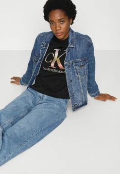 Calvin Klein Jeans BONDED BLURRED TEE - T-shirt Imprimé - Black 10 Calvin Klein Jeans BONDED BLURRED TEE - T-shirt Imprimé - Black -Calvin Klein Elegant Magasin 67ecf48aa9d04293b7d7a54d3ac29c50