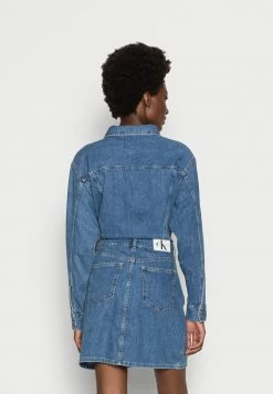 Calvin Klein Jeans JACKET DRESS - Robe En Jean - Denim Light 7 Calvin Klein Jeans JACKET DRESS - Robe En Jean - Denim Light -Calvin Klein Elegant Magasin 684af71b5e574aa4a44777db3cba2d6d