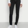 Calvin Klein Jeans HIGH RISE SKINNY - Jeans Skinny - Denim Dark