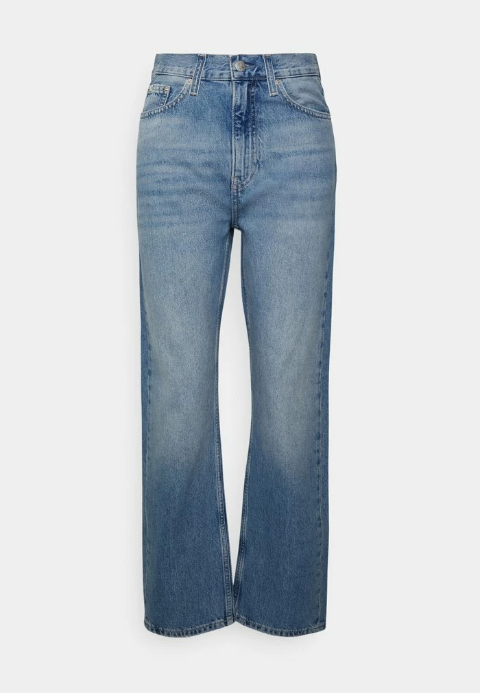 Calvin Klein Jeans ANKLE - Jean Droit - Denim Medium 1 Calvin Klein Jeans ANKLE - Jean Droit - Denim Medium