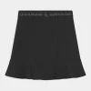 Calvin Klein Jeans PUNTO LOGO TAPE SKIRT - Minijupe - Black