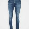 Calvin Klein Jeans SUPER SKINNY - Jeans Skinny - Blue