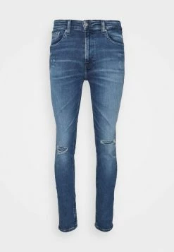 Calvin Klein Jeans SUPER SKINNY - Jeans Skinny - Blue