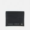Calvin Klein Jeans LOGO STRIPE CARDCASE UNISEX - Étui Pour Cartes De Visite - Black