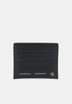 Calvin Klein Jeans LOGO STRIPE CARDCASE UNISEX - Étui Pour Cartes De Visite - Black