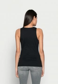 Calvin Klein Jeans MICRO BRANDINGTANK - Débardeur - Black -Calvin Klein Elegant Magasin 6a8f8eb10b0749a383d611838d701b0d
