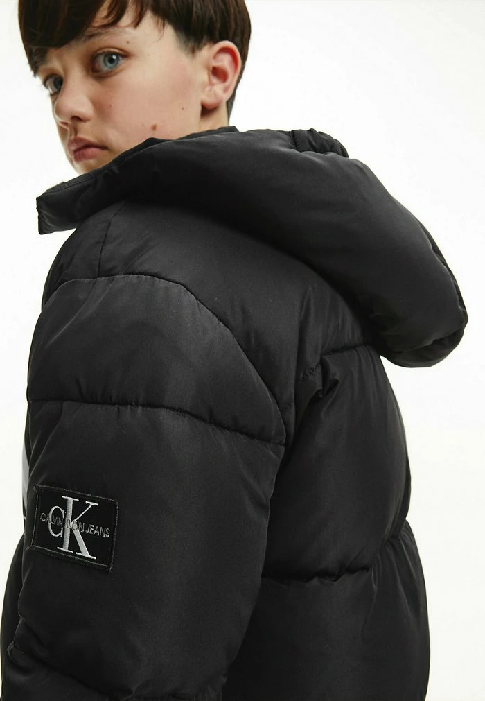 Calvin Klein Jeans BLOCK MONOGRAM - Veste D'hiver - Black 4 Calvin Klein Jeans BLOCK MONOGRAM - Veste D'hiver - Black – Image 4