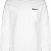 Calvin Klein Jeans LONGSLEEVE MICRO FLOCK BOX POCKET - T-shirt à Manches Longues - Bright White