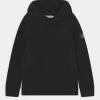 Calvin Klein Jeans BLOCKING BADGE HOODIE - Sweatshirt - Black