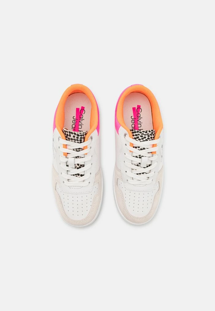 Calvin Klein Jeans BASKETBALL CUPSOLE - Baskets Basses - White/party Pink 6 Calvin Klein Jeans BASKETBALL CUPSOLE - Baskets Basses - White/party Pink – Image 6