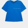 Calvin Klein Jeans MICRO LOGO RELAXED - T-shirt Imprimé - Blooming Blue
