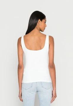 Calvin Klein Jeans TANK - Débardeur - Bright White -Calvin Klein Elegant Magasin 6e7f824ec8584577b0ab7066f242d86b