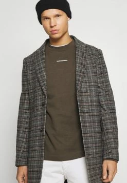 Calvin Klein Jeans MICRO BRANDING - T-shirt à Manches Longues - Black Olive -Calvin Klein Elegant Magasin 6ea194622b0e4215b8465da5a5ebfc58