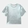 Calvin Klein Jeans T-shirt Imprimé - Silver Metallic