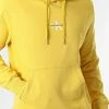 Calvin Klein Jeans MONOGRAM LOGO - Sweat à Capuche - Yellow