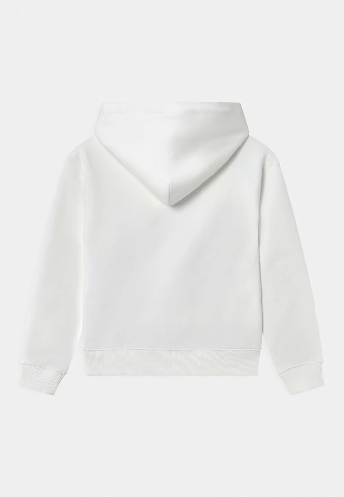 Calvin Klein Jeans MIXED MONOGRAM RELAXED HOODIE UNISEX - Sweatshirt - Bright White 2 Calvin Klein Jeans MIXED MONOGRAM RELAXED HOODIE UNISEX - Sweatshirt - Bright White – Image 2