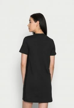 Calvin Klein Jeans LOGO TRIM DRESS - Robe En Jersey - Black 7 Calvin Klein Jeans LOGO TRIM DRESS - Robe En Jersey - Black -Calvin Klein Elegant Magasin 710fccea33344894893fca572f2a28d7