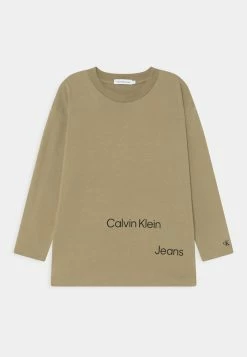 Calvin Klein Jeans DISRUPTED LOGO UNISEX - T-shirt à Manches Longues - Woodridge